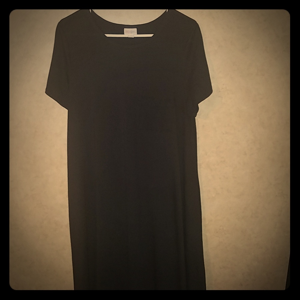 *unicorn* BLACK Lularoe Carly Dress!!